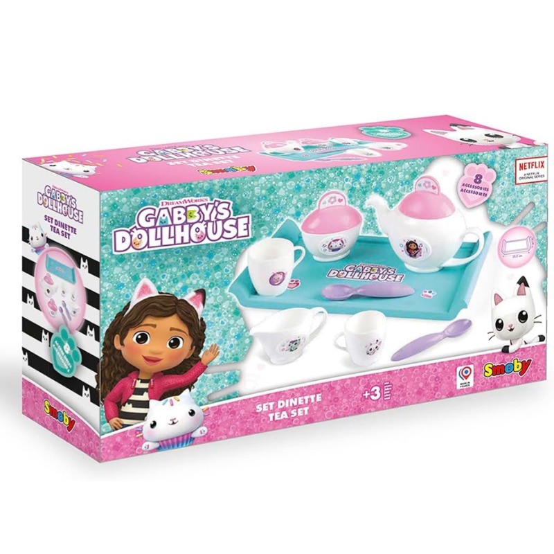 Smoby Gabbys Dollhouse Tea Set