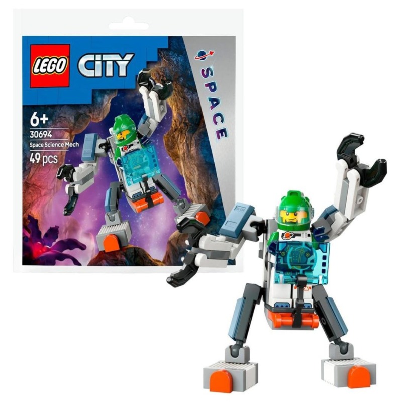 Lego City Space Science Mech Suit Set 30694