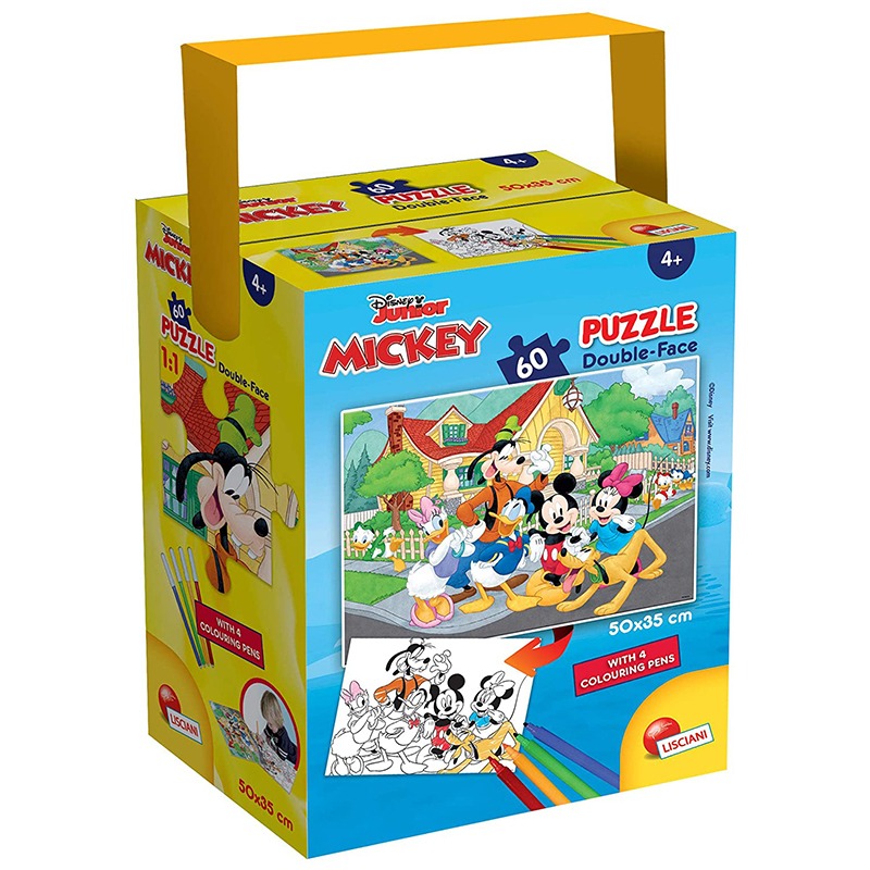 Lisciani Puzzle Double Face Mickey