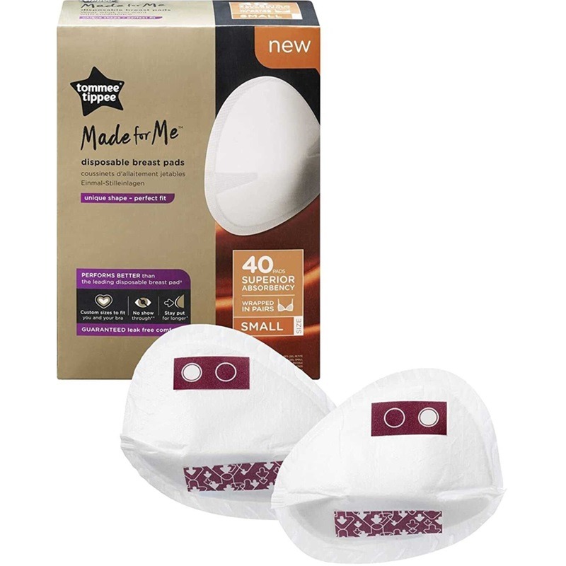 Disposable Breast Pads 40pcs Wrapped In Pairs Small Size