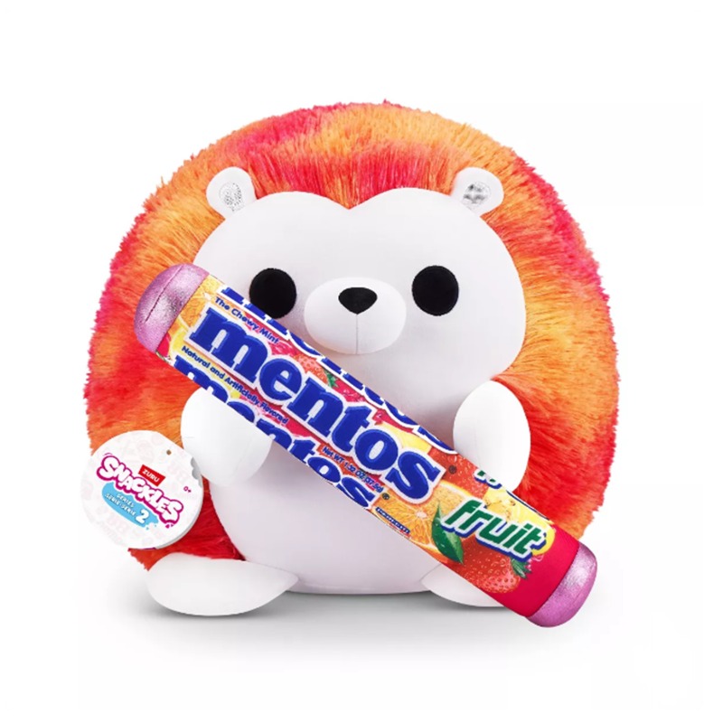 Snackles Hedgehog Plush Toy with Mentos 13. 7 Inch