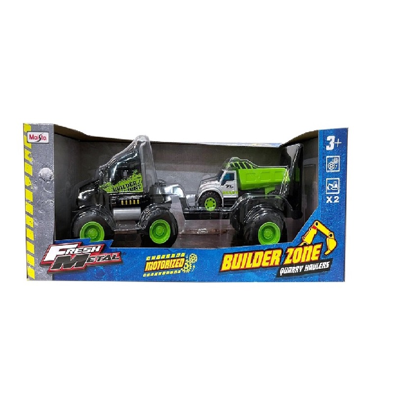 Maisto Motorized Builder Quarry Haulers