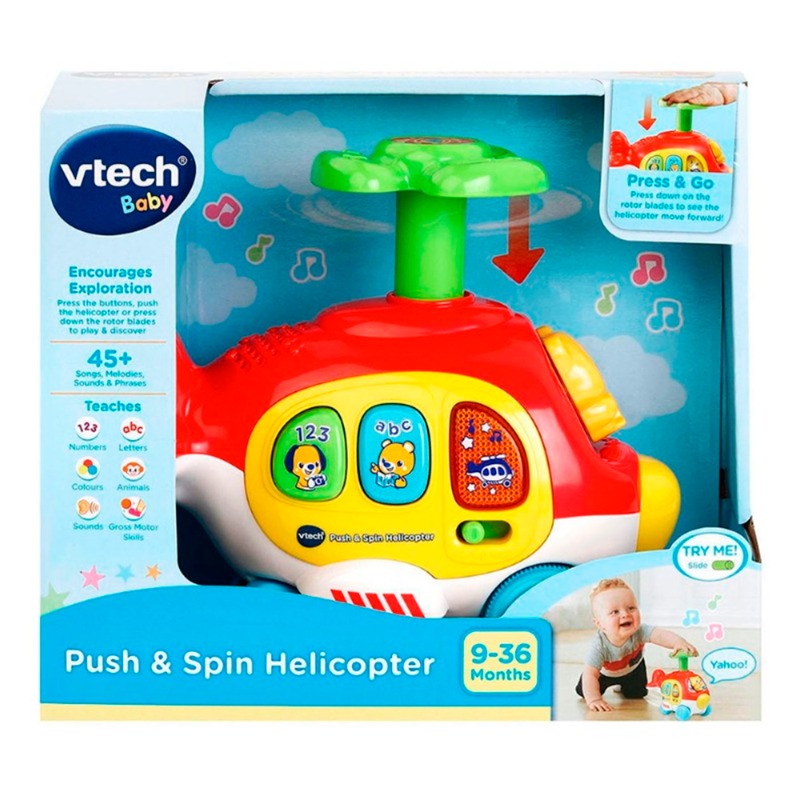 Vtech Push And Spin Helicopter