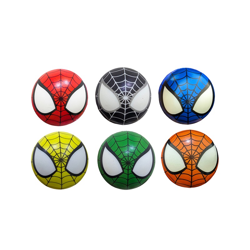 Zep Spiderman Sponge Ball 7. 5cm - 12 Pcs