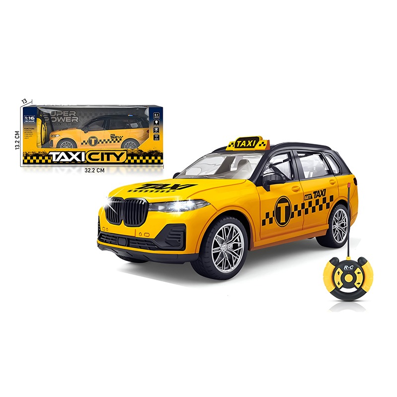 Super Power Taxi Car 27mhz 1: 16 R/C