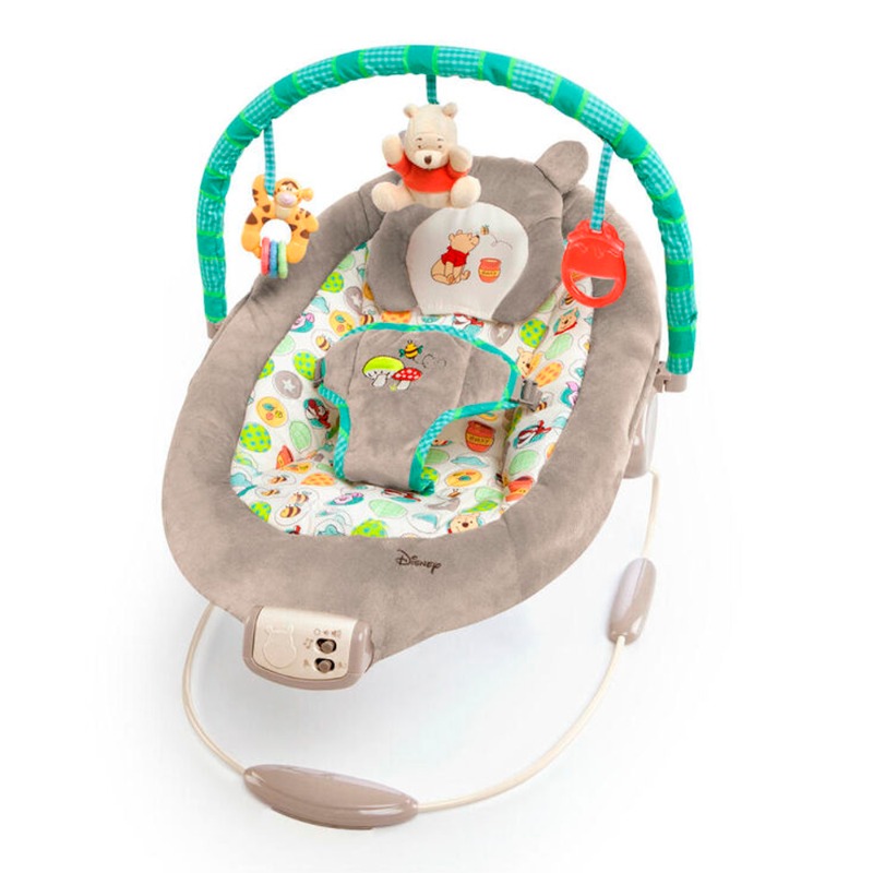 Bright Starts Disney Winnie the Pooh Dots & Honey Baby Bouncer