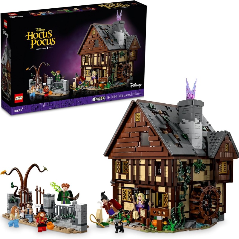 Lego Ideas Disney Hocus Pocus The Sanderson Sisters' Cottage