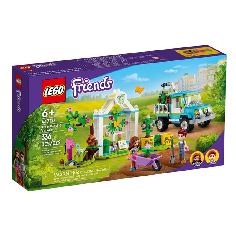 LEGO Friends Tree Planting Vehicle Building Kit - 336 Pcs