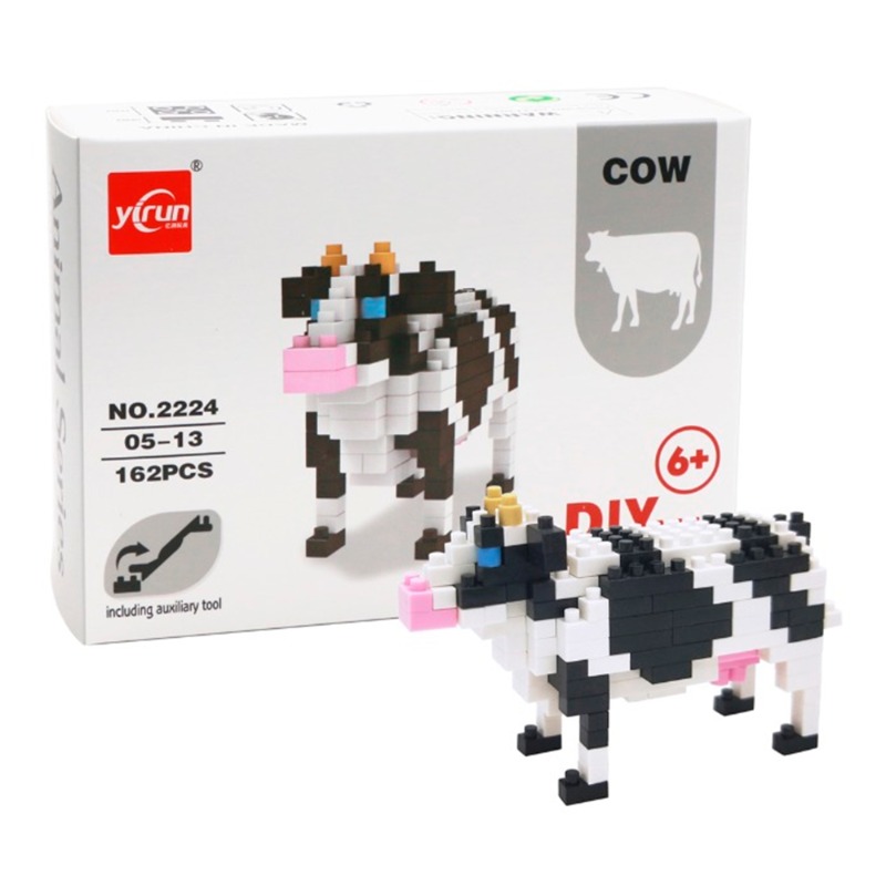 Mini Building Blocks - Cow