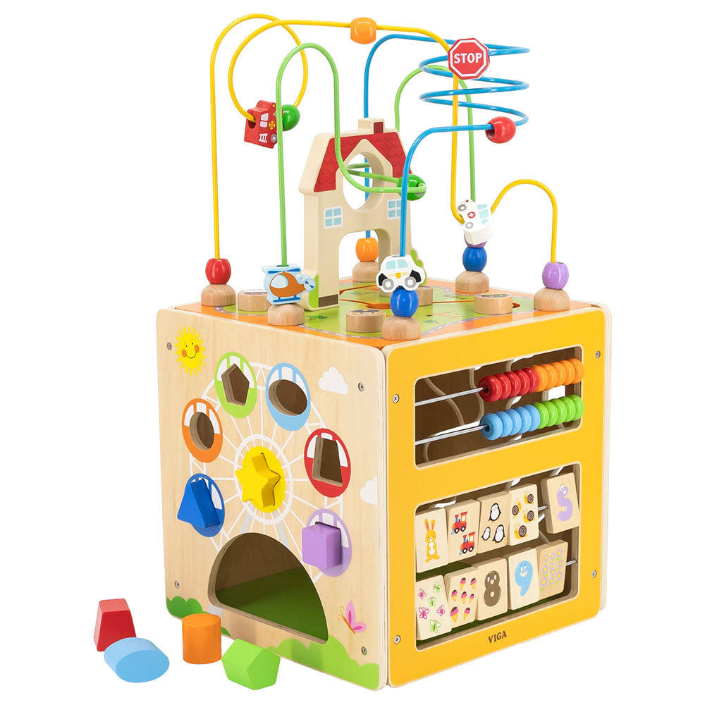 VIGA 5-in-1 Toy Box