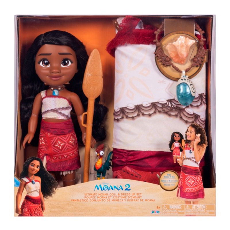 Disney Moana 2 Ultimate Doll And Dress Up Set