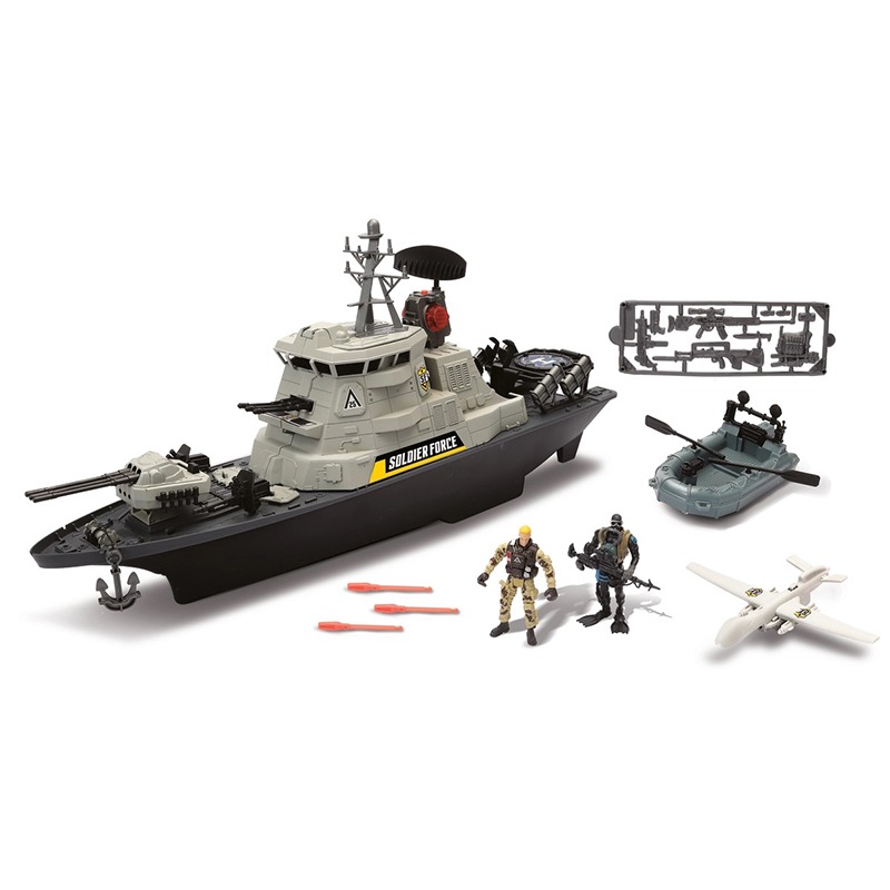 Dabdoob Chapmei Soldier Force Hurricane Battleship Playset