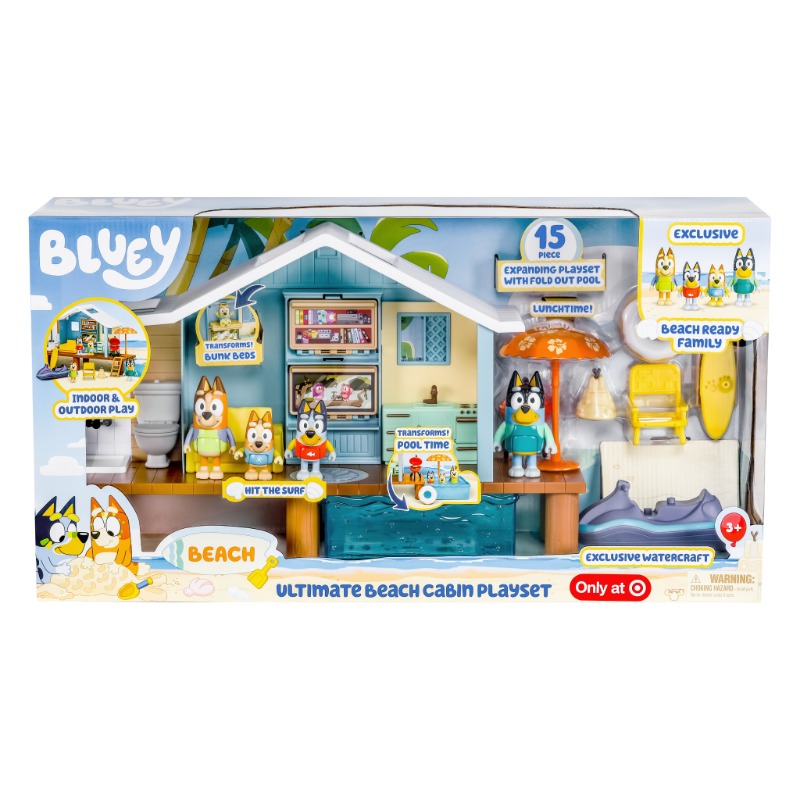 Bluey Beach S9 Ultimate Beach Cabin