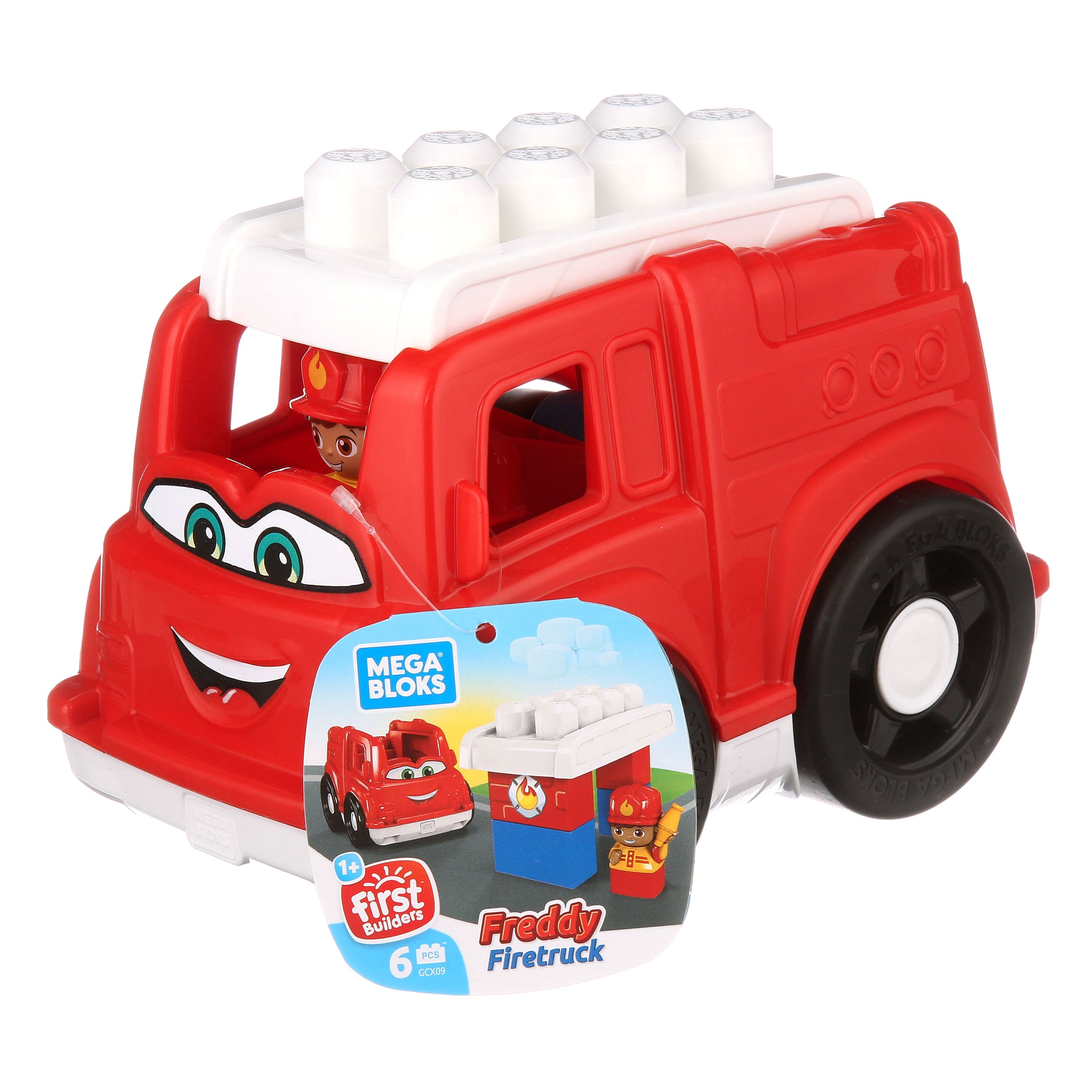 Mega Bloks First Builders Freddy Firetruck