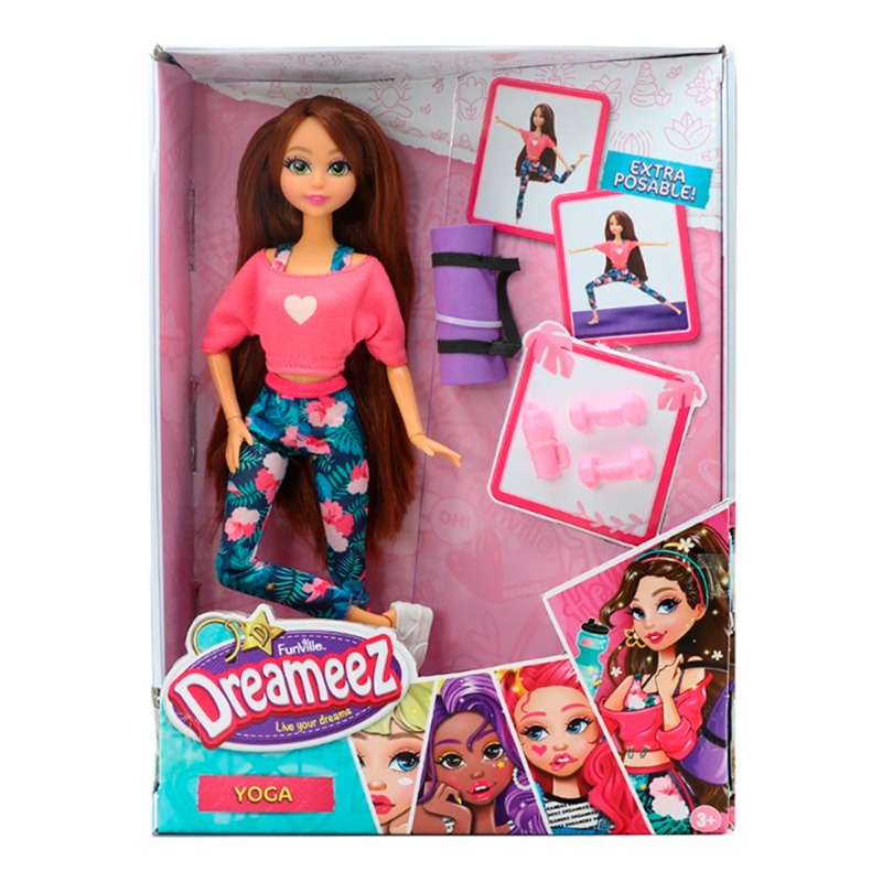 Funville Dreameez Yoga Set Dolls Playset - 29 cm