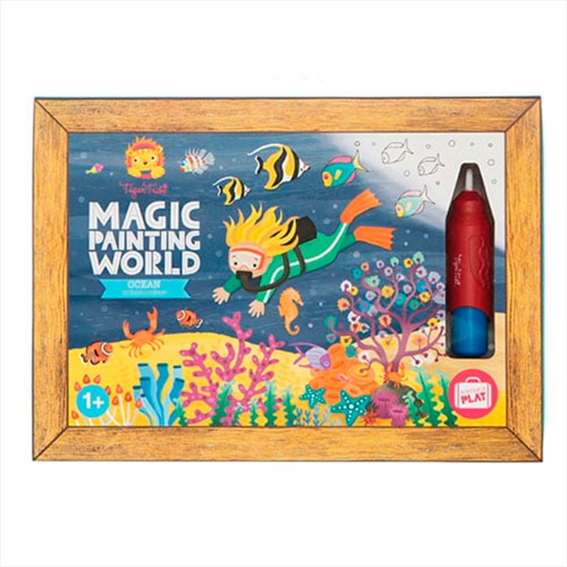 Tiger Tribe Magic Painting World - Ocean