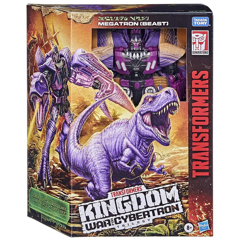 Transformers War For Cybertron Kingdom Leader T-Rex Megatron Figure