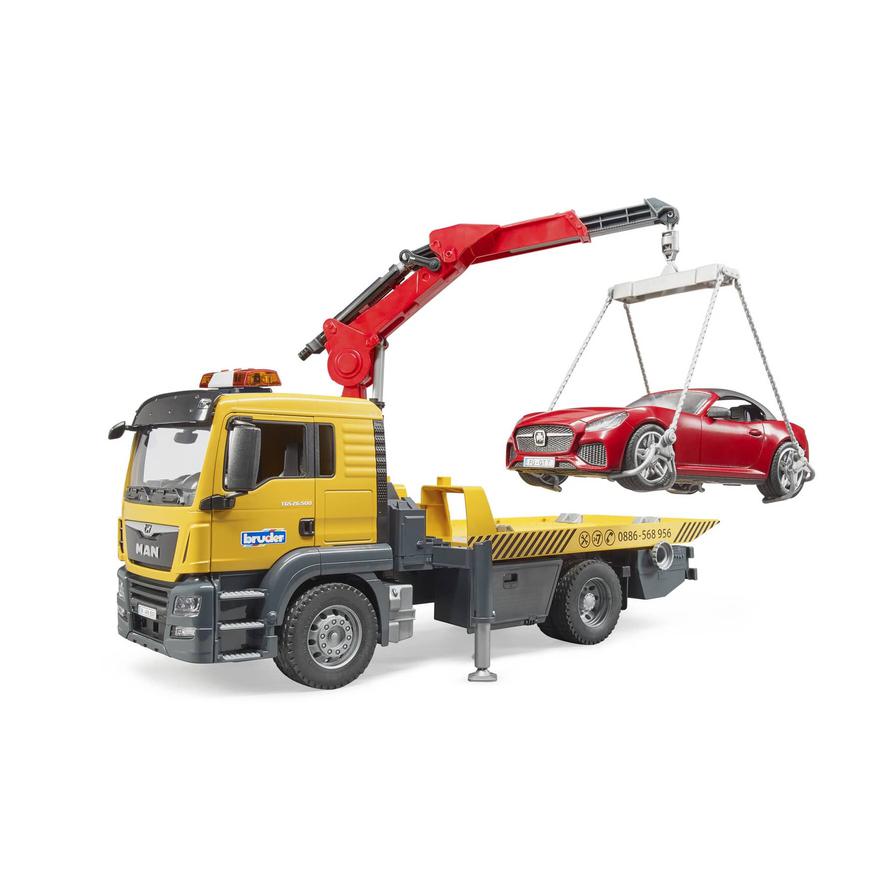 Bruder MAN TGS Tow Truck And Roadster