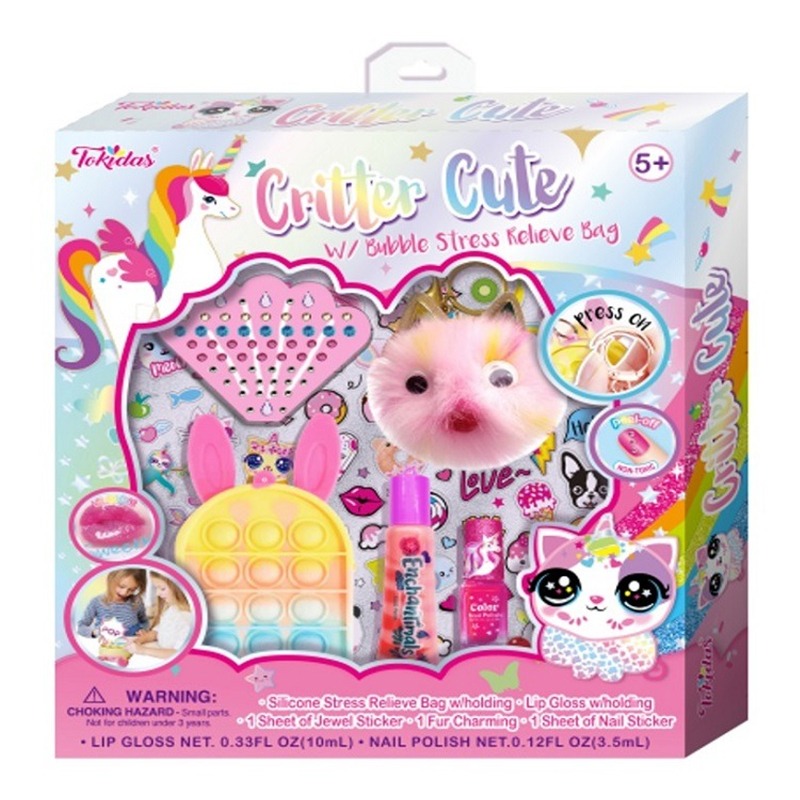 Tokidas Critter Cute With Bubble Stress Relieve Bag