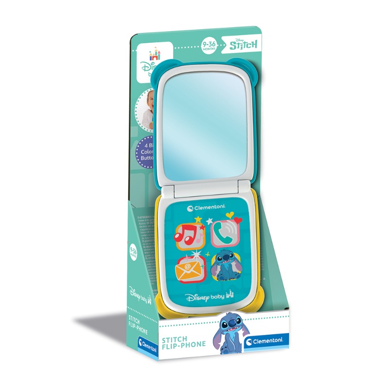 Disney Baby Stitch Flip Phone Toy
