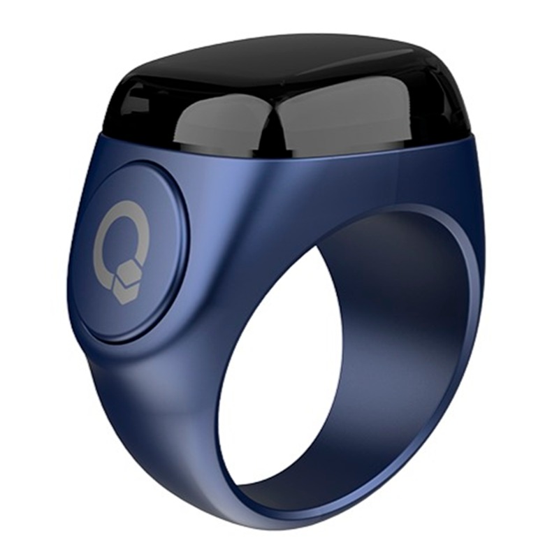 i QIBLA Noor Zikr Ring 18 mm - Blue