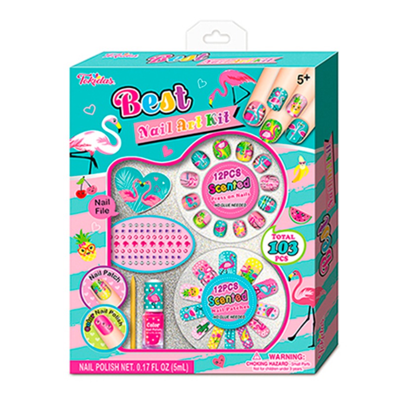 Tokidas Best Scented Nail Art Flamingo Kit