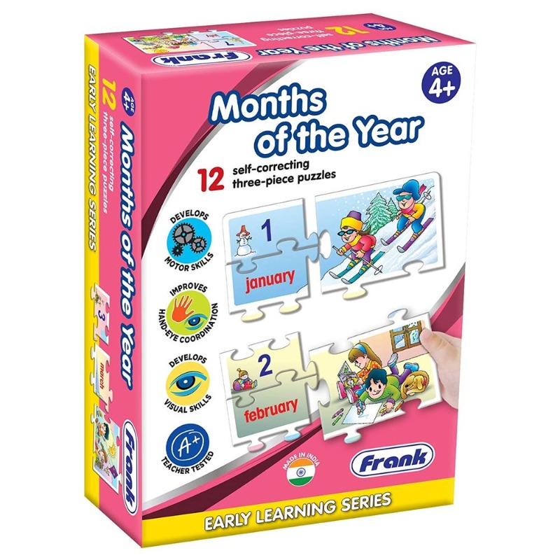 Frank Months Of The Year Puzzle - 36pcs