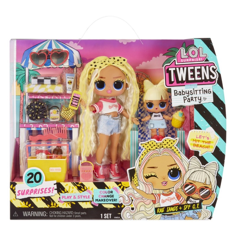 L. O. L. Surprise Tweens Babysitting Party With Rae Sands ِAnd SPF Q. T.