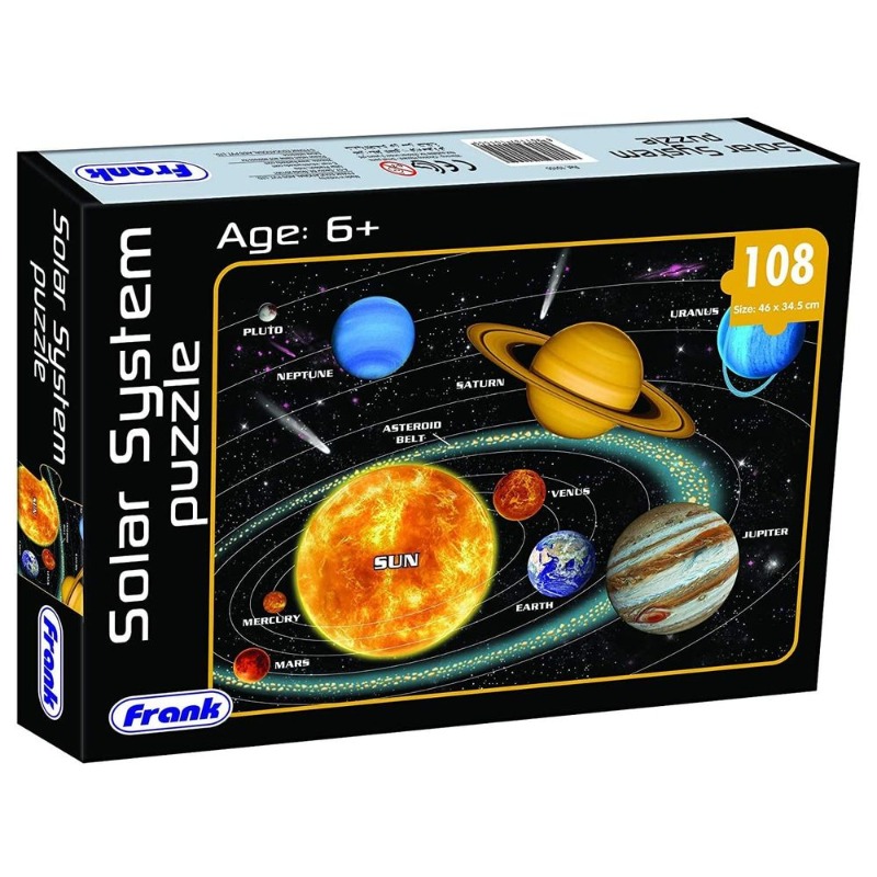 Frank Solar System Puzzle - 108pcs