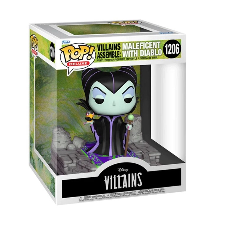 Funko Pop Deluxe Disney: Villains - Maleficent w/ Diablo