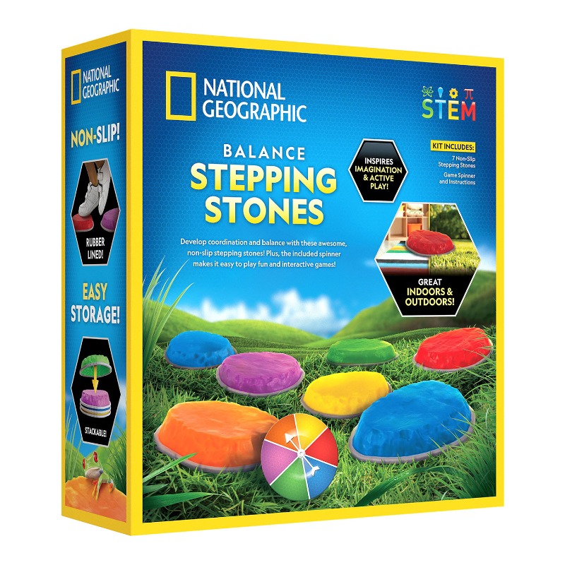 National Geographic Balancing Stones 7 Piece Play Set