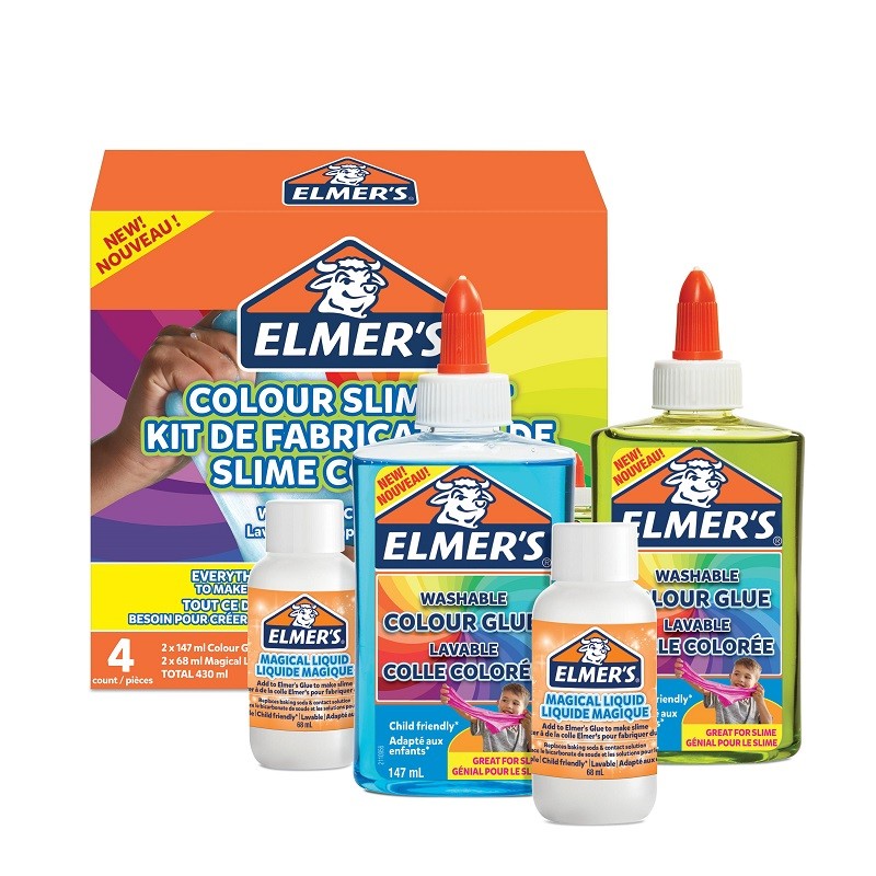 Elmers Translucent Color Slime Kit