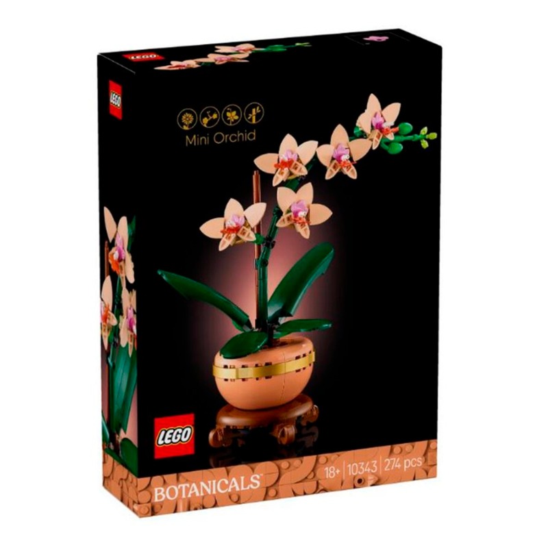 Lego Botanicals Mini Orchid Plant Gift - 274 Pcs 10343