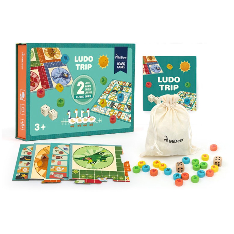 Mideer Classic Board Games - Ludo