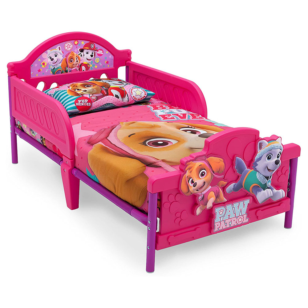 Delta Children Paw Patrol Metal Frame Bed With Mattress