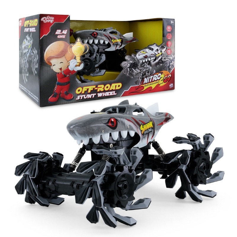 Nitro2Go RC Off-Road Stunt Wheel - Shark