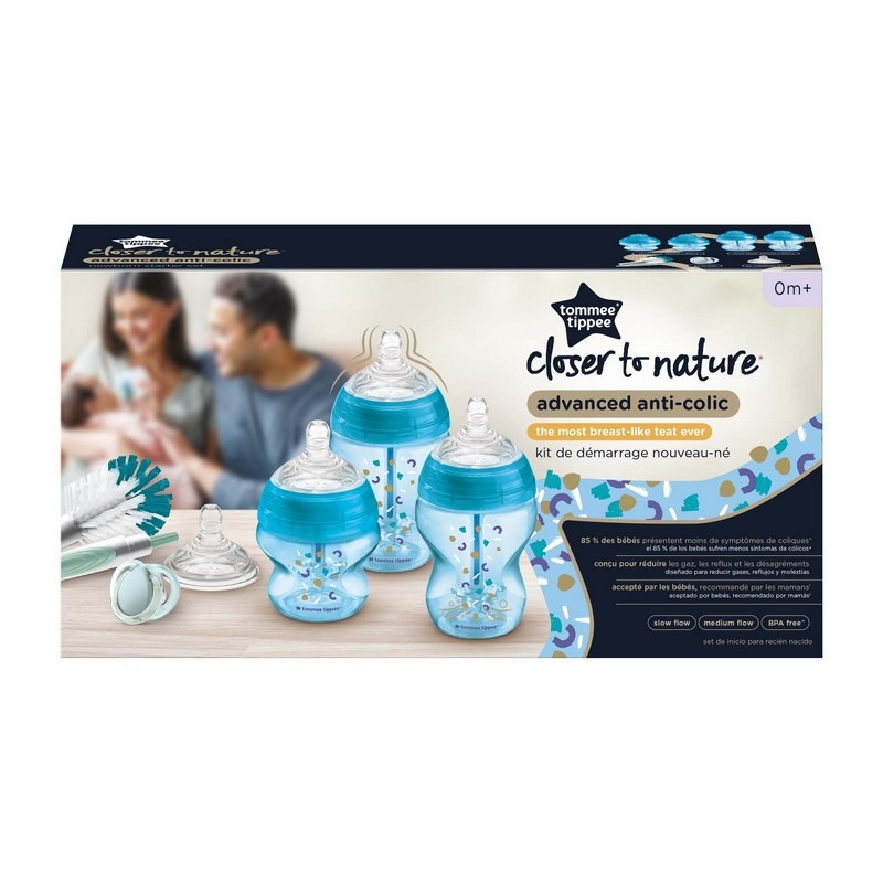 Dabdoob Tommee Tippee Anti-Colic Starter Bottle Kit Assorted
