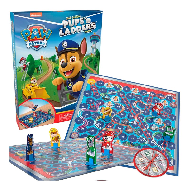 Spin Master Paw Patrol Snakes and Ladders Game