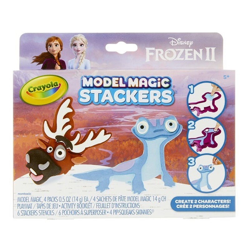 Model Magic Frozen ll Stackers Craft Kit, Sven & Fire Salamander