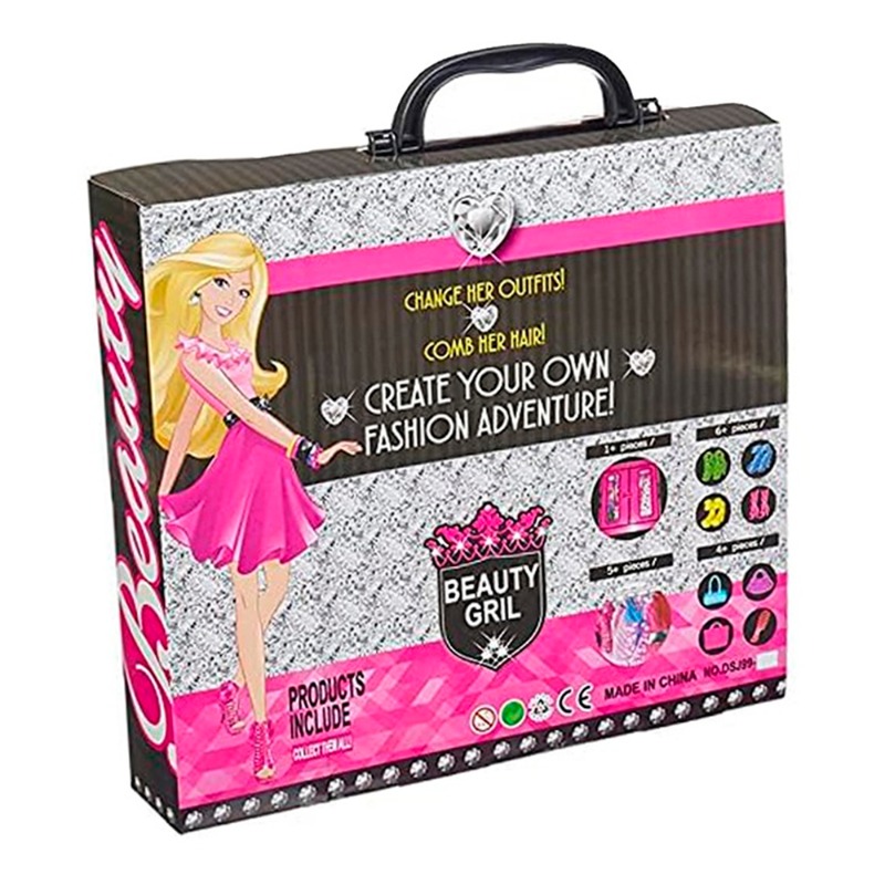 Beauty Girl Fashion Adventure Doll Set