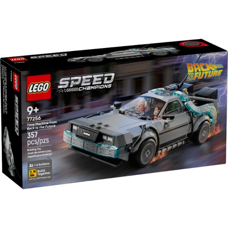 LEGO Speed Champions - Back to the Future car with Doc Brown and Marty Mc Fly figures