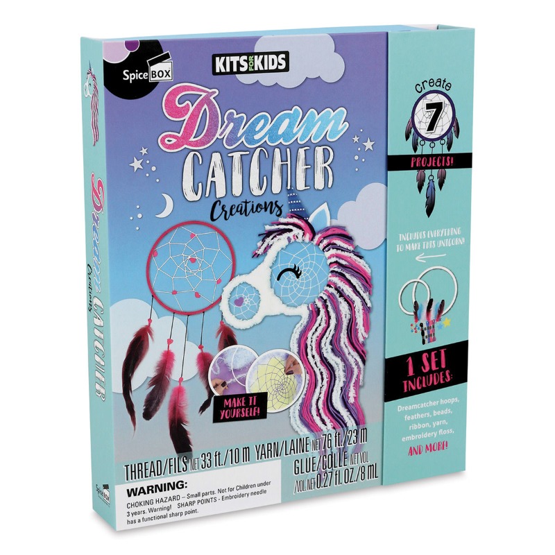 Spice Box Kits for Kids Dreamcatcher Creations Kit