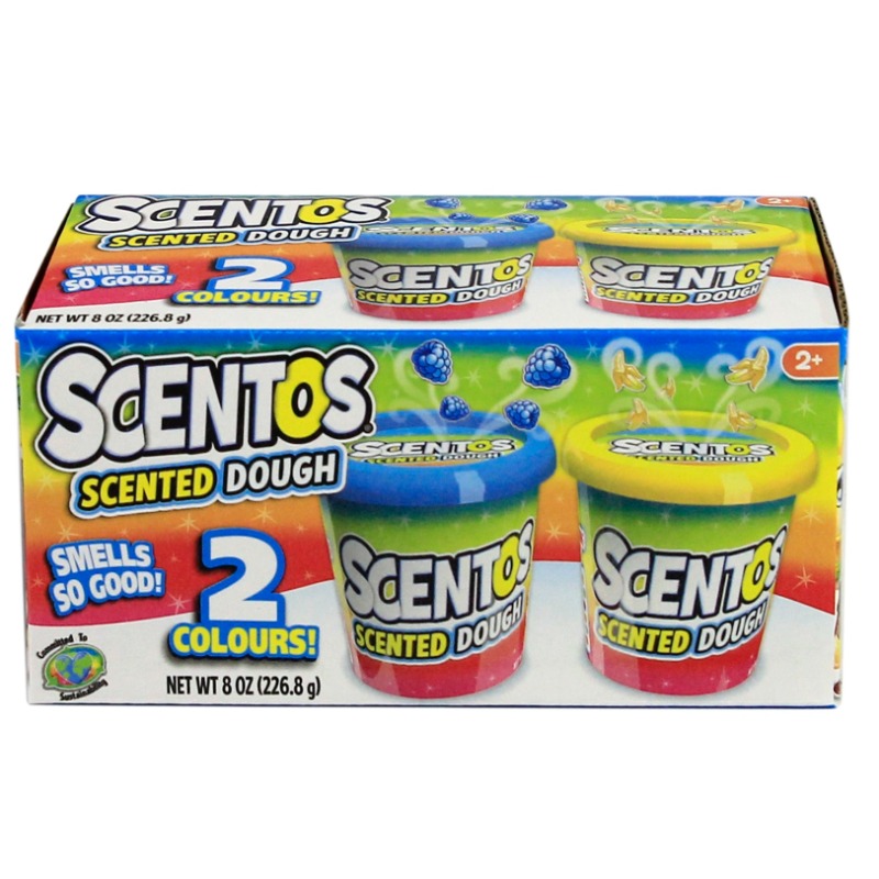 Scentos Scented Dough 2 Pack - Multicolor