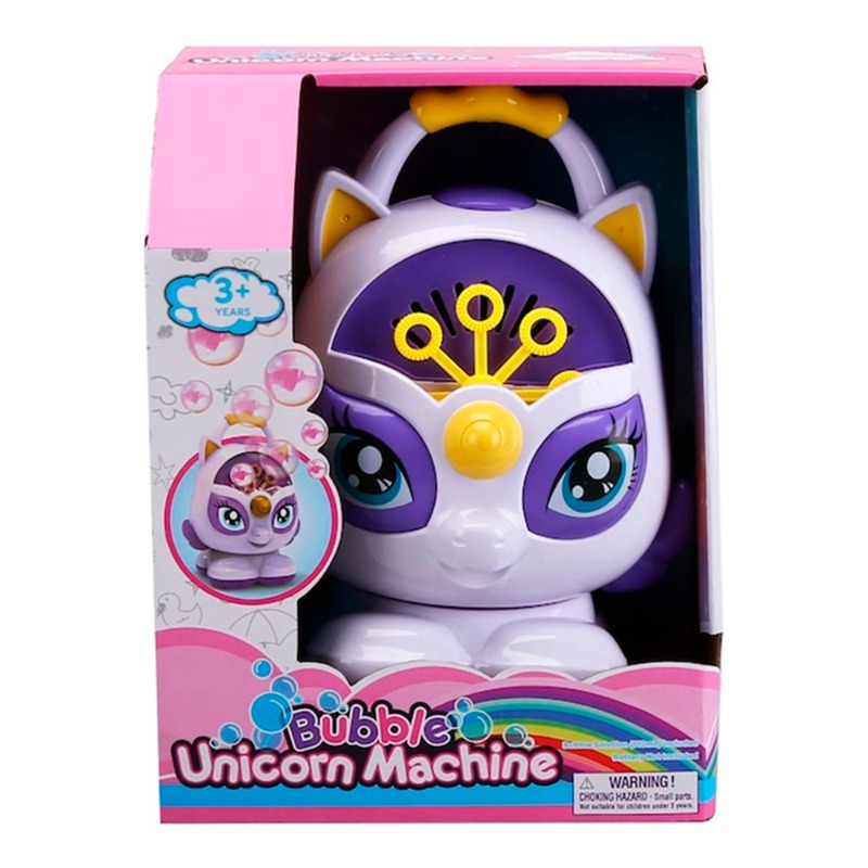 Electric Music Cartoon Bubble Maker - Unicorn