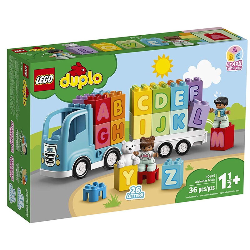LEGO Duplo My First Alphabet Truck ABC Letters Learning