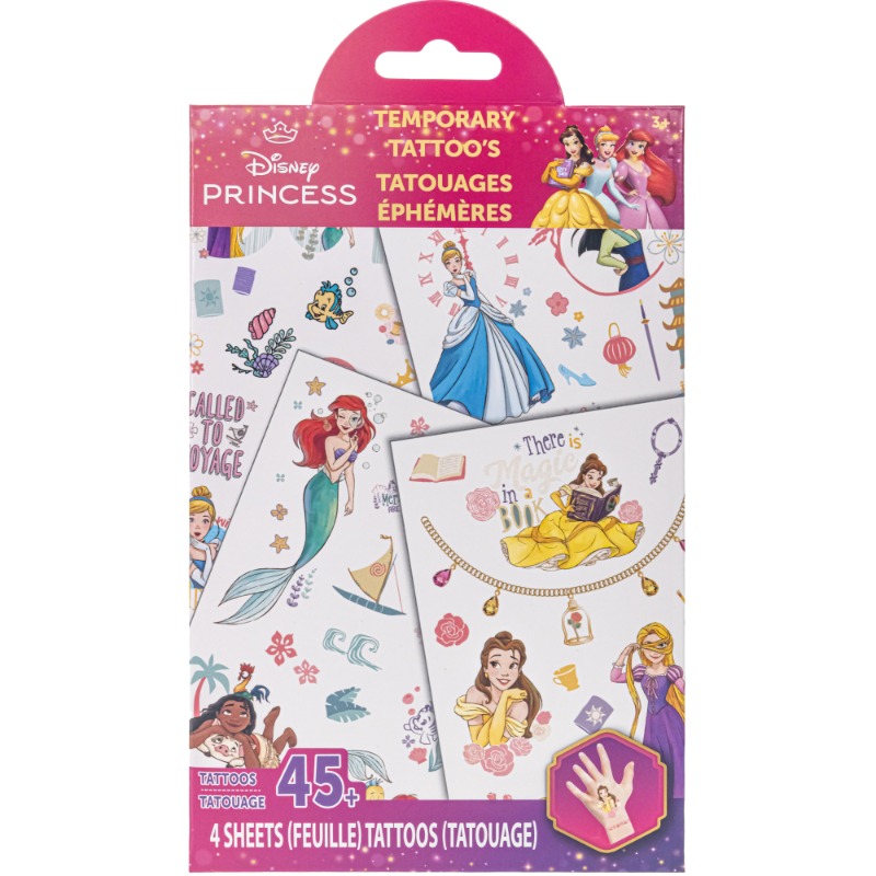 Disney Body Art Tatto Towenly Girl Set For Kids