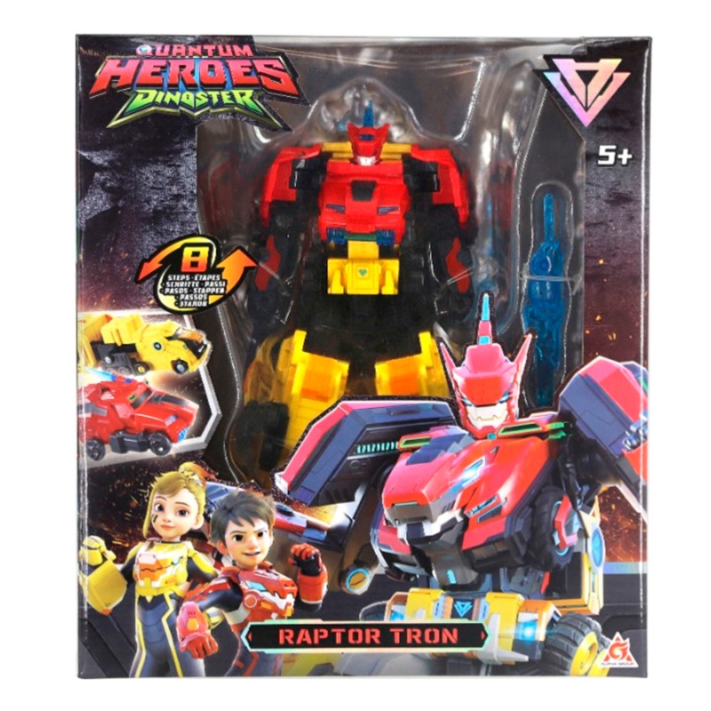 Dinoster Simple Fusion Robot - Raptor Tron