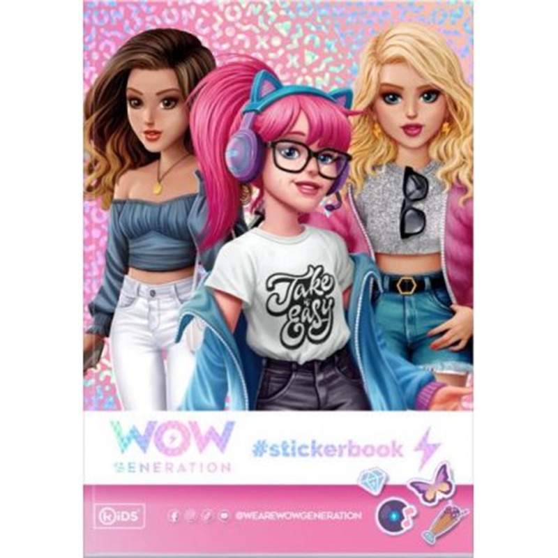 Wow Generation 3D Sticker Album