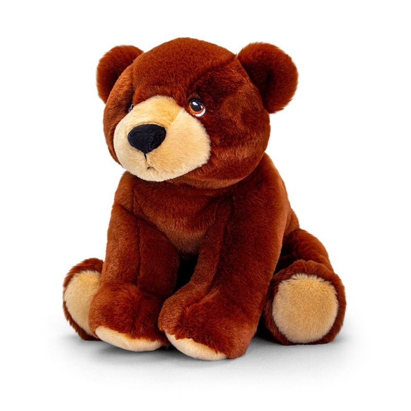 Keel Toys Keeleco Brown Bear - 25 cm