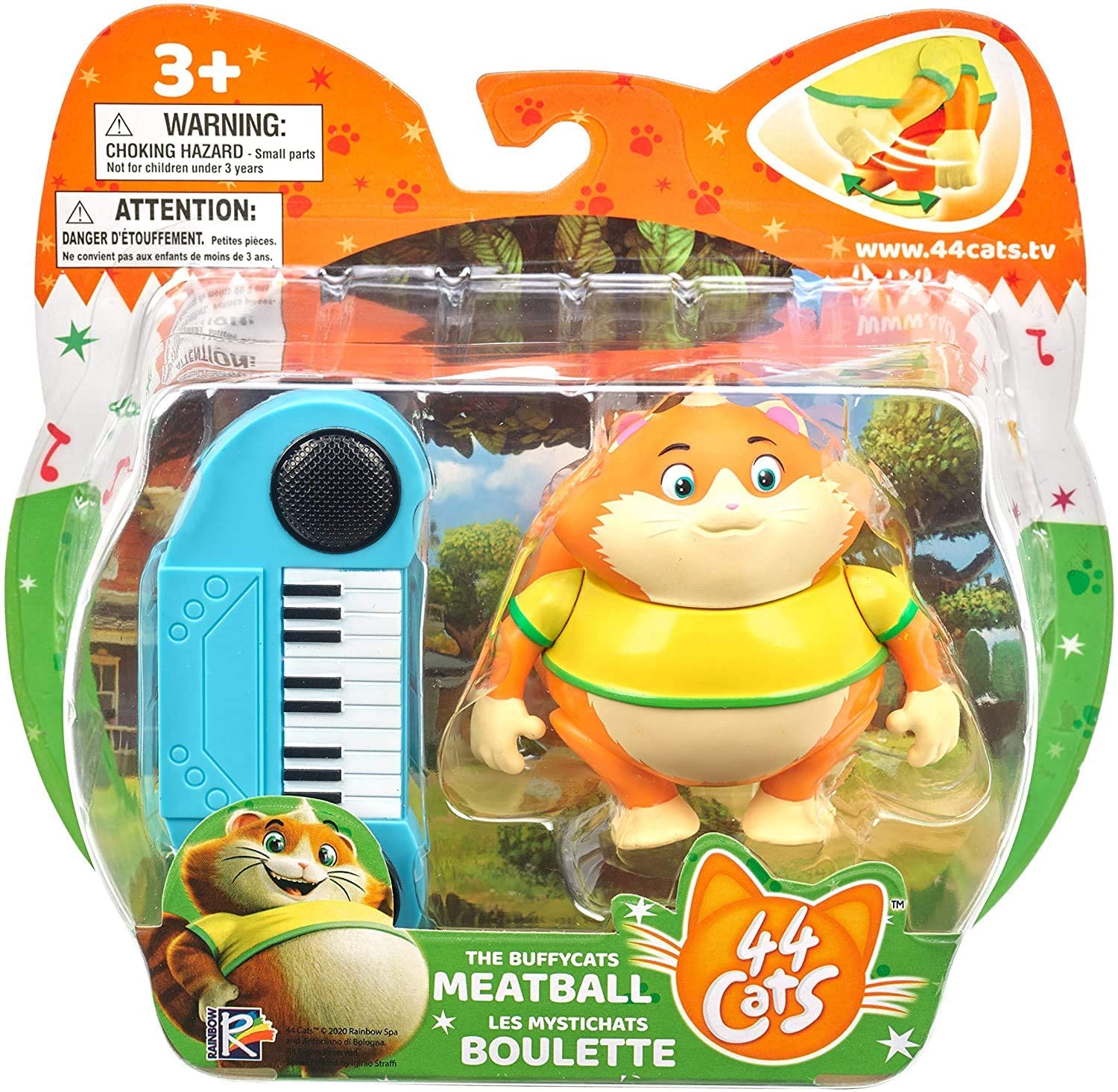 Smoby 44 Cats 4 Figures Meatball Keyboard